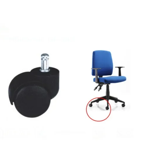 50 mm Nylon-Möbelrollen, Bürostuhlteile