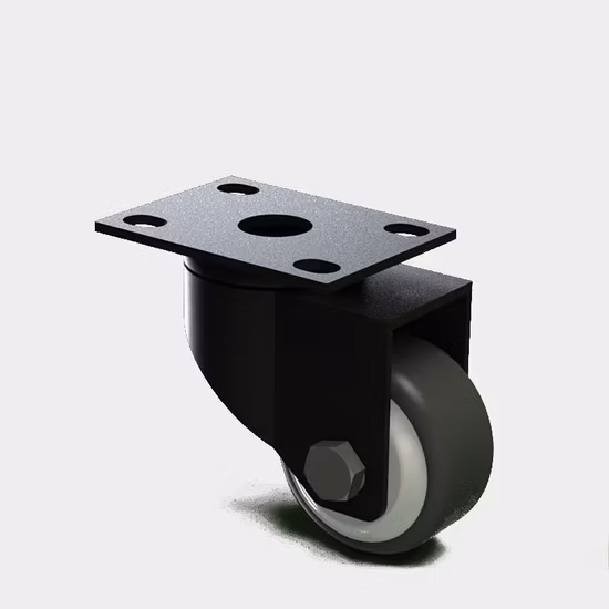 OEM-Service, maßgeschneiderte Edelstahl-PU-Laufkatzenrolle, höhenverstellbare Industrierolle, Trolley-Rad, Hochleistungsrolle, Lenkrolle mit Bremse