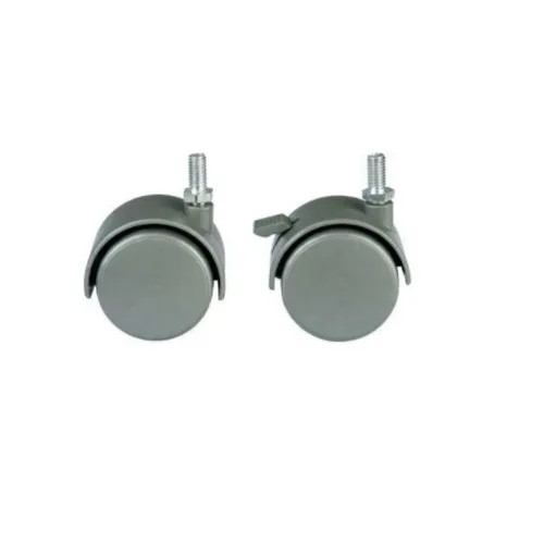 Bürostuhl-Komponenten, Teile, Möbel, Nylon-Rollengewinde, 30 mm, 40 mm, 50 mm, Doppelgummi-Radrolle