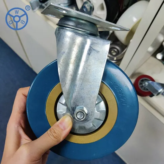 Wbd-Fabrikanpassung, Gewindeschaft, spezielle PVC-Lenkräder, Industrie-Gleitlager-Lenkrad für leichte Beanspruchung, 2 3 4 5 Zoll