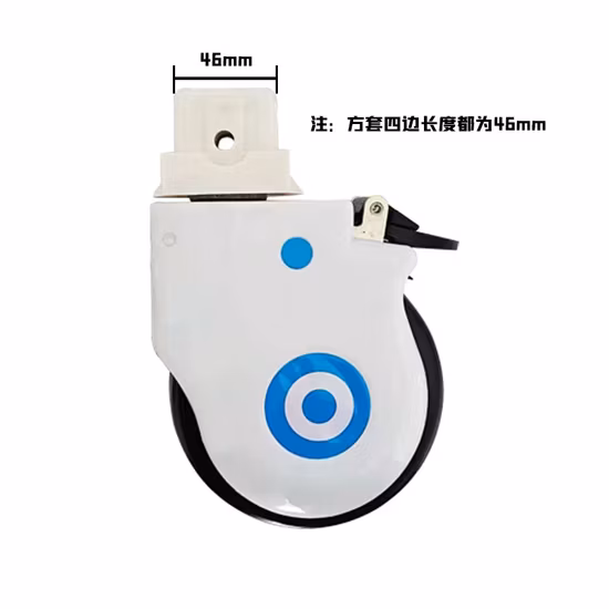 Großhandel mit 5-Zoll-Dämpfungsrollen für Möbelbeschläge für Pflegebetten, medizinische Betten, Krankenhäuser