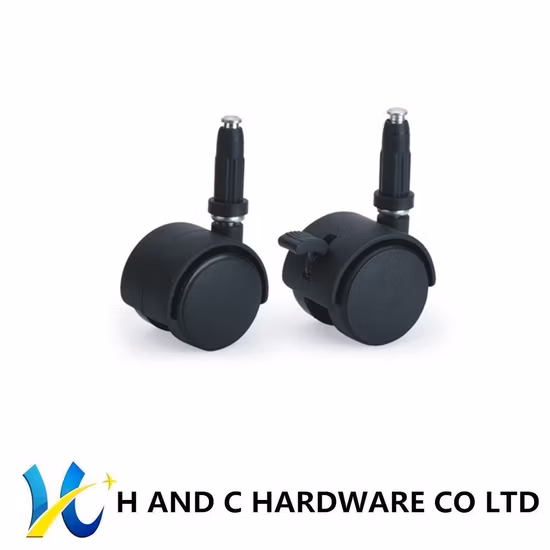 Nylon-Möbelrolle mit zwei Rädern